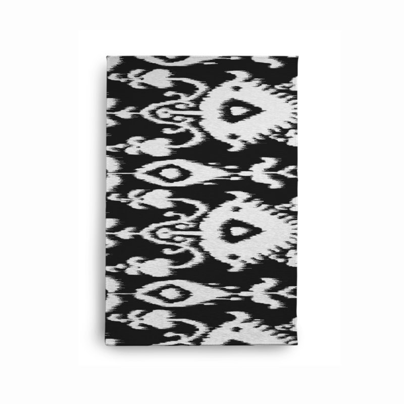 Tapis en chenille doux 137_Ikat, Rectangle 3 pi x 5 pi