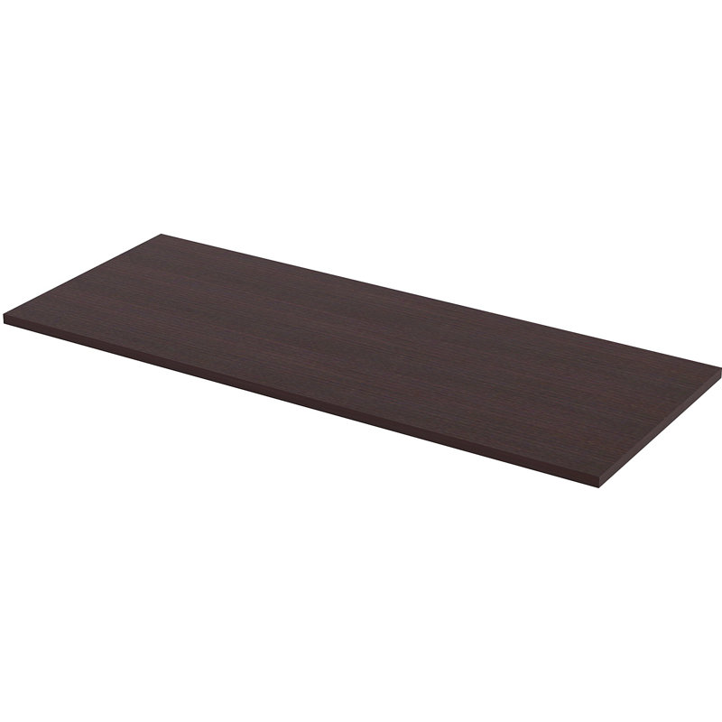Plateau de table H 1 po, Espresso, H 1 po x l 24 po x P 47,6 po