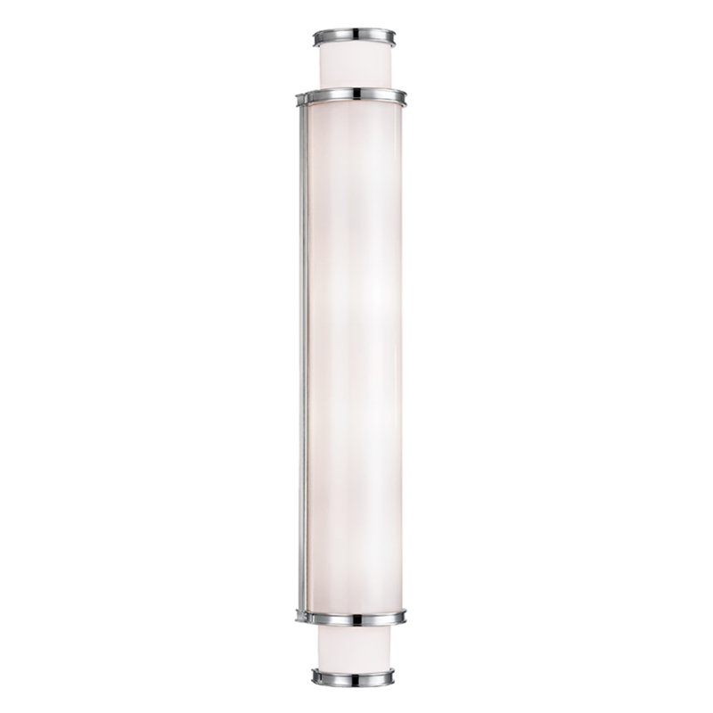 Malcolm Dimmable LED Bath Bar, Polished Nickel