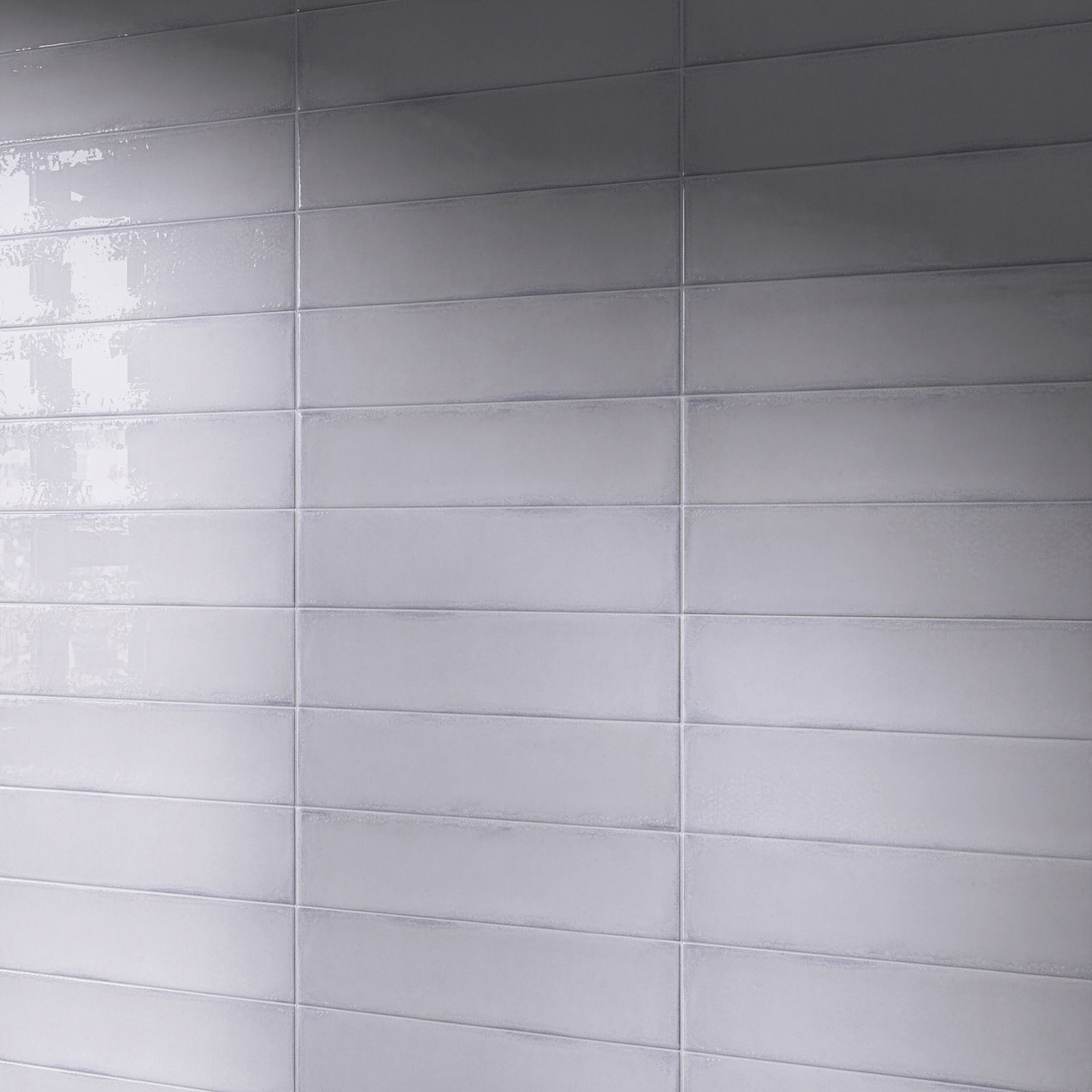 Iris 3" x 12" Ceramic Subway Wall Tile, Blanco White