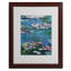 «Waterlilies Classic» par Claude Monet, reproduction d'art sur toile encadrée-245936722-255504628