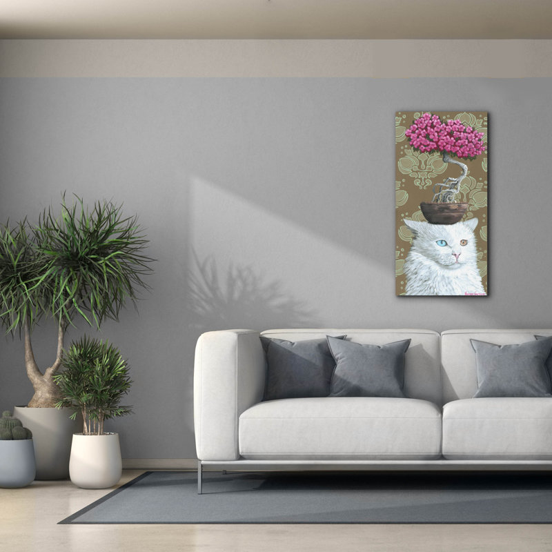  Art mural sur toile 20 pi x 40 po «Mr Rogato» par Heather