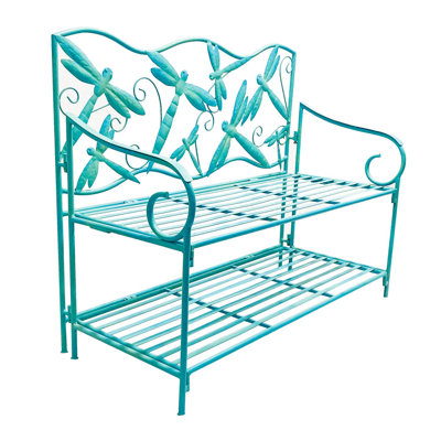 Mini banc d'extérieur en métal Nature