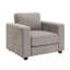 Fauteuil d'appoint surdimensionné avec accoudoirs larges-2102825019