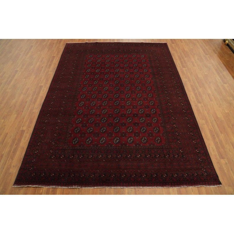 Tapis oriental géométrique 8 x 11