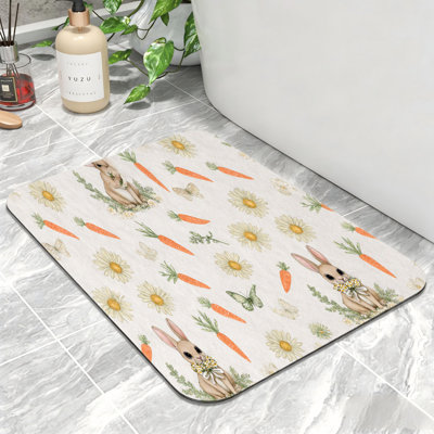 Tapis antidérapant 24 x 36 sans couture pour la salle de lavage