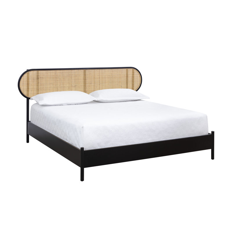 Bed, King, Black