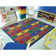 Tapis à motif de crayons géants Playful