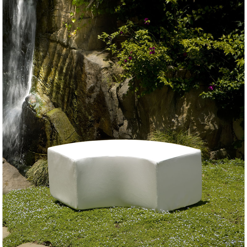 Banc de pique-nique en plastique, Blanc frisquet