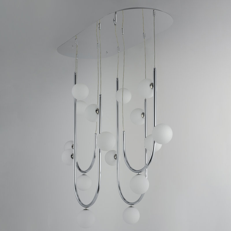 Contour 16 - Light Pendant, Polished Chrome