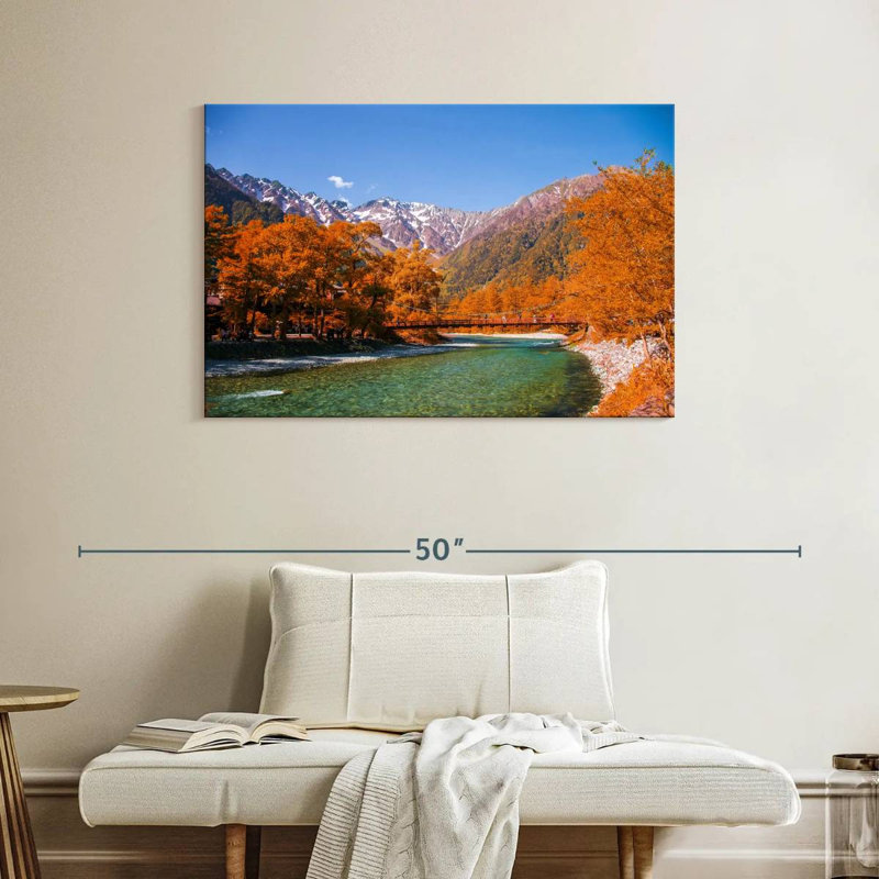Ravi Kamikochi Autumn, H 26 po x l 39 po