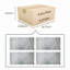 Carreau de marbre cannelé 3D 12 po x 24 po avec finition texturée pour mur, 1 boîte 4 pièces-112631336