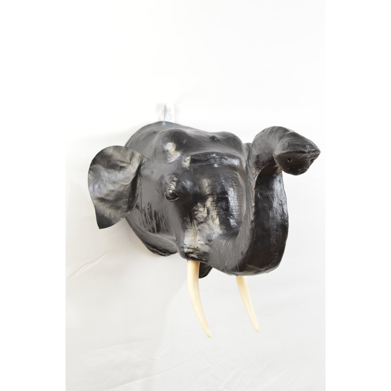 Décoration murale tête d’éléphant