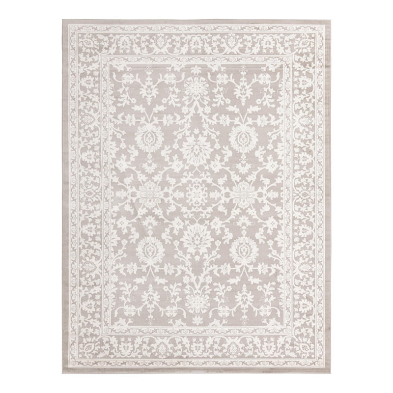 Floral Area Rug, Rectangle 61cm x 94cm