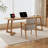 Burlywood Rectangular Solid Wood-1711681510