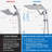 14 Inches Rain Shower Head, 3-Way Diverter With Pause Setting,Adjustable Extension Arm-119687971