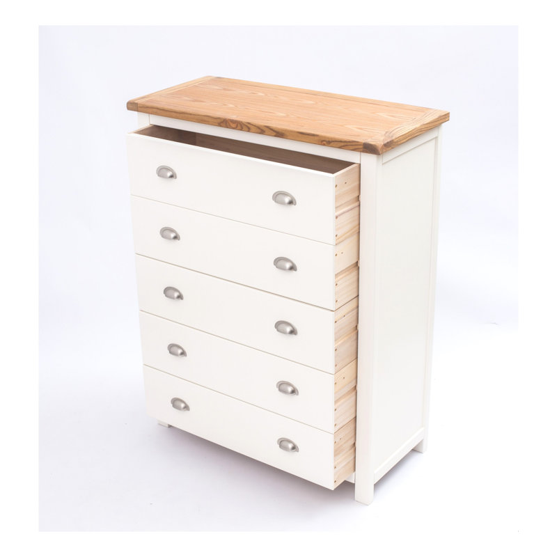 90cm W 5 - Drawer Chest of Drawers