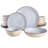 Gibson Elite Contempo 16 Piece Dinnerware Set, Service for 4-56088658
