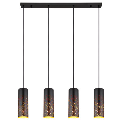 Tabb 4 - Light Matte Black Pendant