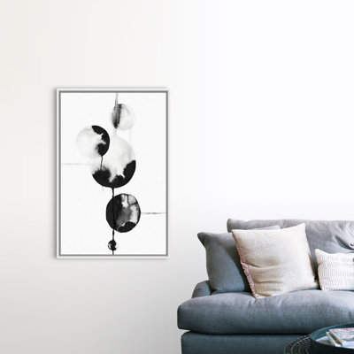 Reproduction d’art sur toile « gouttes Bubbles II » par PI studio