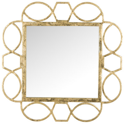Metal Square Wall Mirror