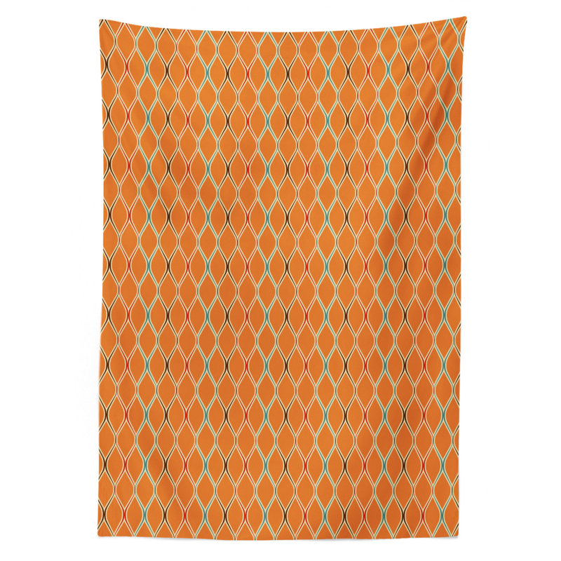 Geometric Tablecloth, 84" x 60"