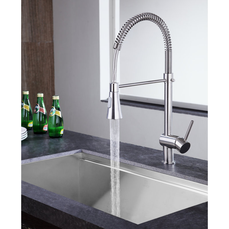 ANZZI Carriage Series Pull Down Kitchen Faucet