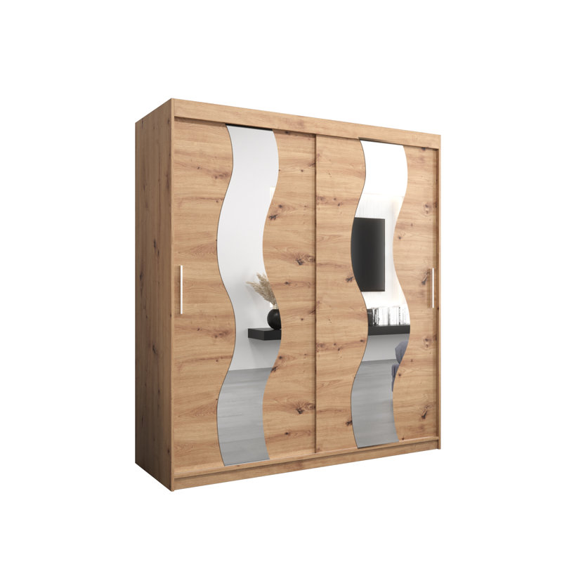 Ballycastle Manufactured Wood Wardrobe, 180cm H x 62cm D, Artisan