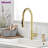 MAXWELL Pull Down Kitchen Faucet with Soap Dispenser-60287950