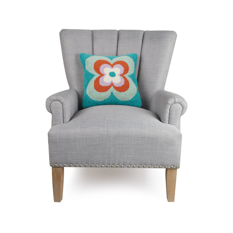 Bloom Vibration Wool Hook Throw Pillow