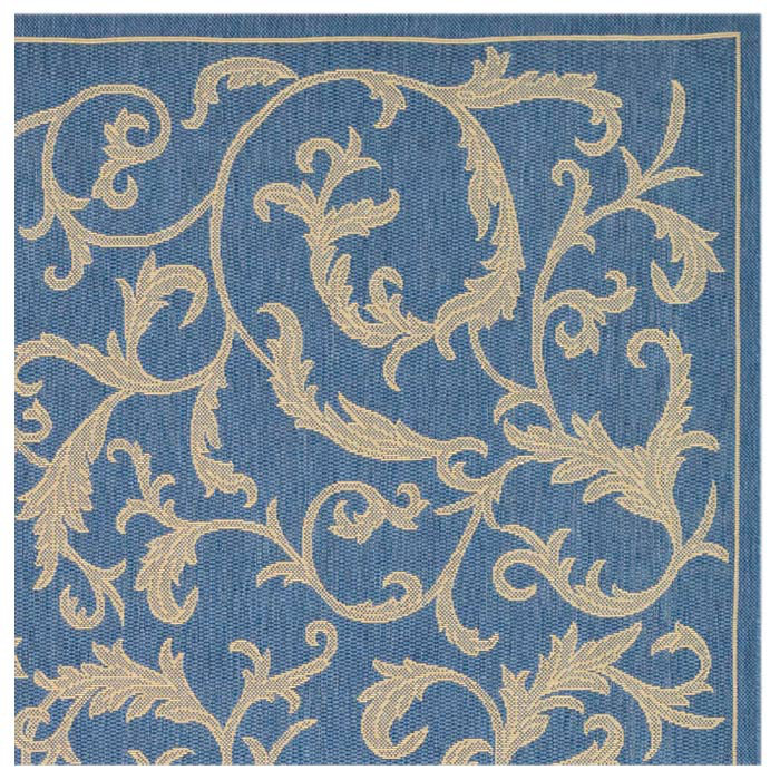 Carolino Performance Floral Indoor/Outdoor Area Rug, Rectangle 6'7" x 9'6"