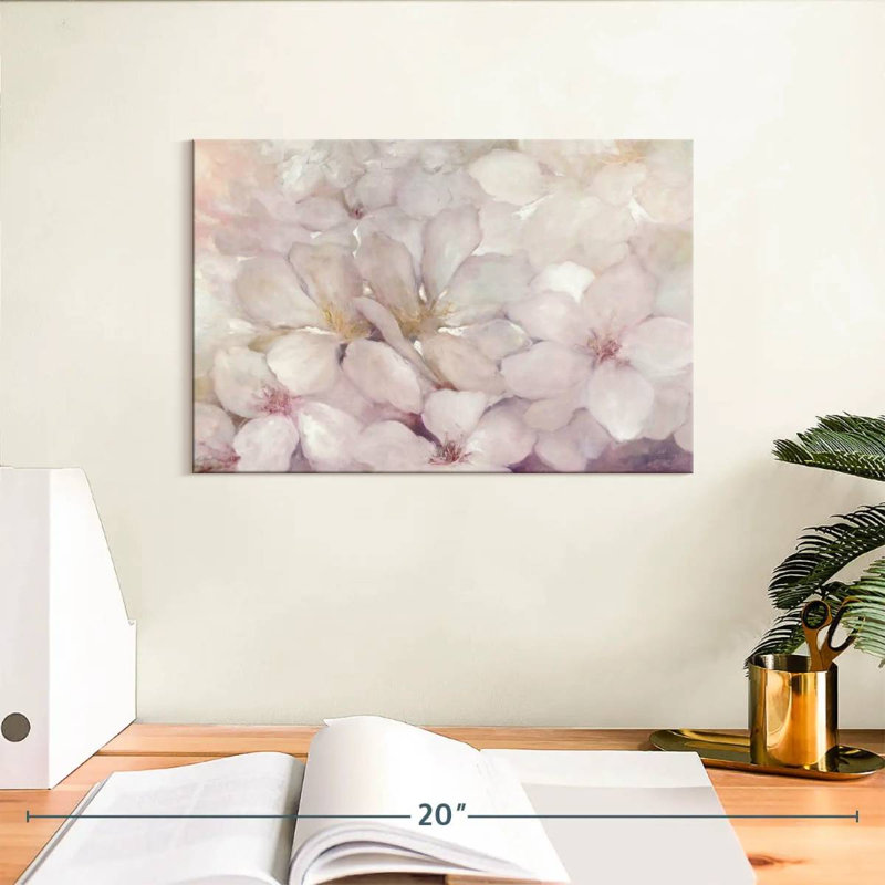 Fleurs de pommier Harnek, H 8 po x l 12 po