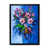 Impression noire sur toile encadrée sélectionné