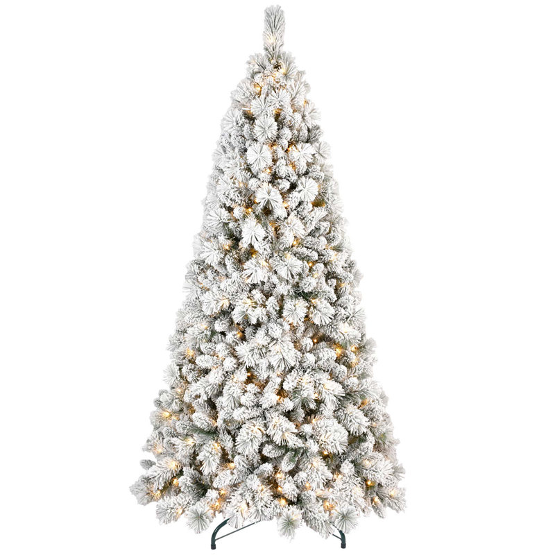 Arbre de Noël à aiguilles en PVC / pin, 9'