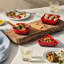 Stoneware Set of 3 Tapas Appetizer Plate-350424156