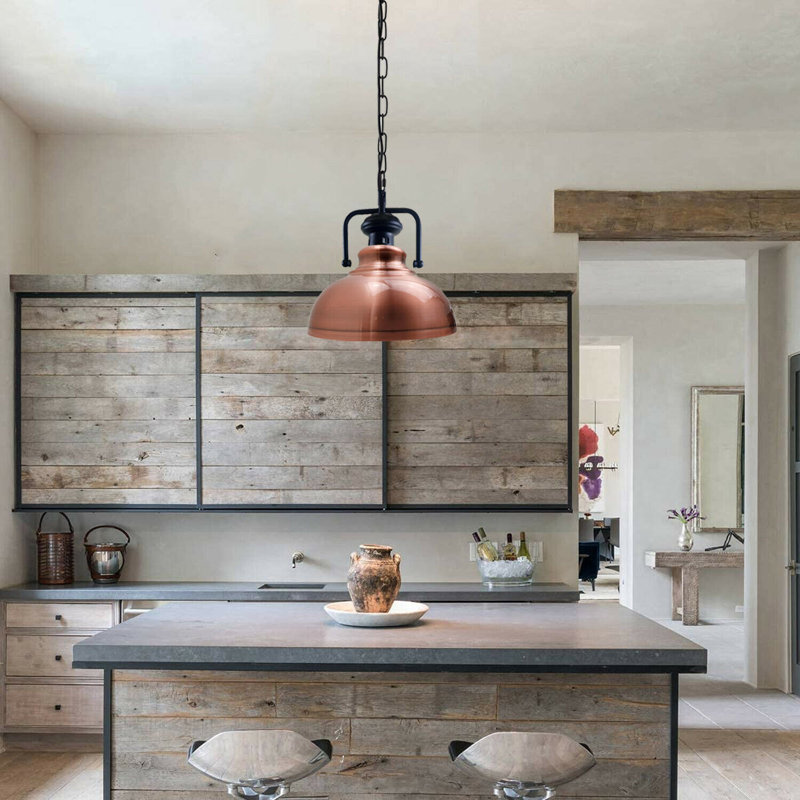 Barringer 1 - Light Pendant, Copper