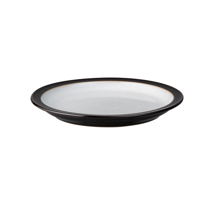 Assiette moyenne Elements, Noir