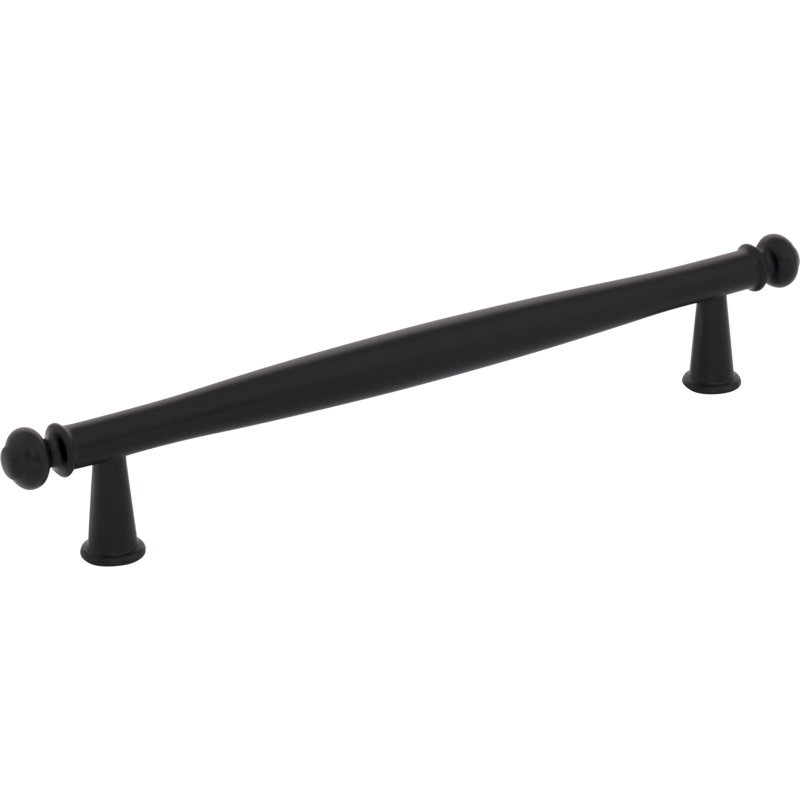 Coddington Bar Pull, Flat Black, 6 5/16" Center To Center