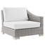 Fauteuil d'extérieur en rotin Conway-1612561095