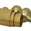 Ensemble de 3 vases de plancher Gold-136385217