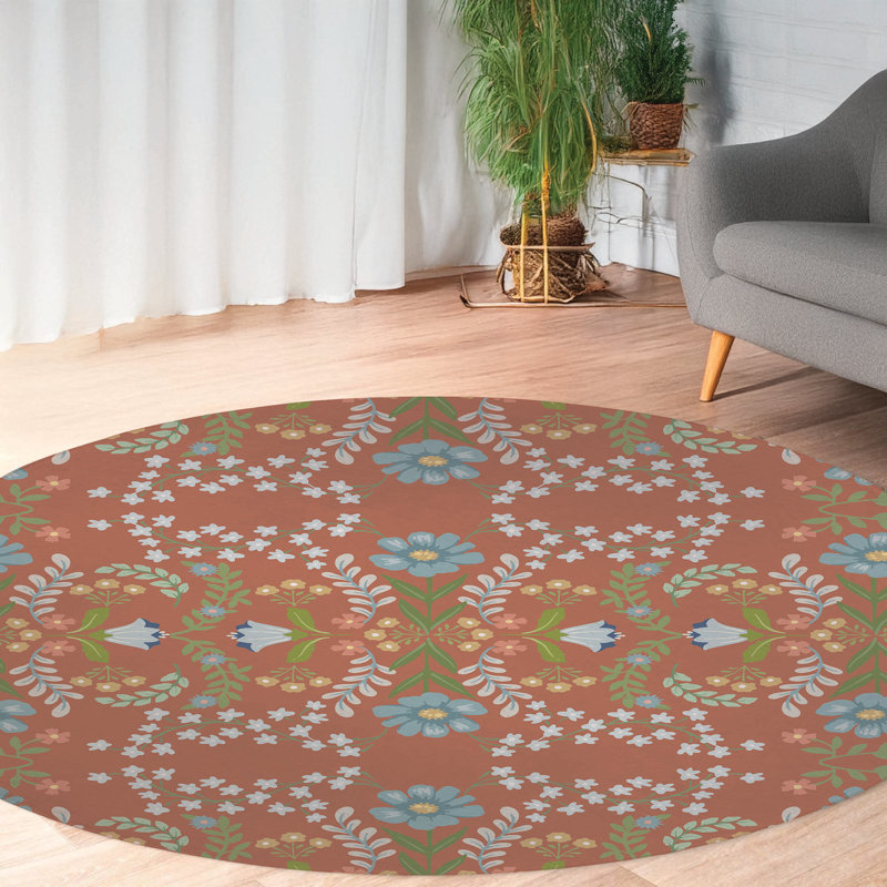 Cecelia Area Rug, Round 5'