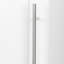 Armoire empilable 15,86 po x l 68,98 po, blanche - Améliorez votre espace de rangement Tablettes et cloisons amovibles
