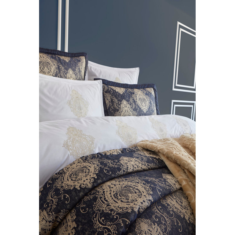 Ensemble de housse de couette en microfibre Godsey