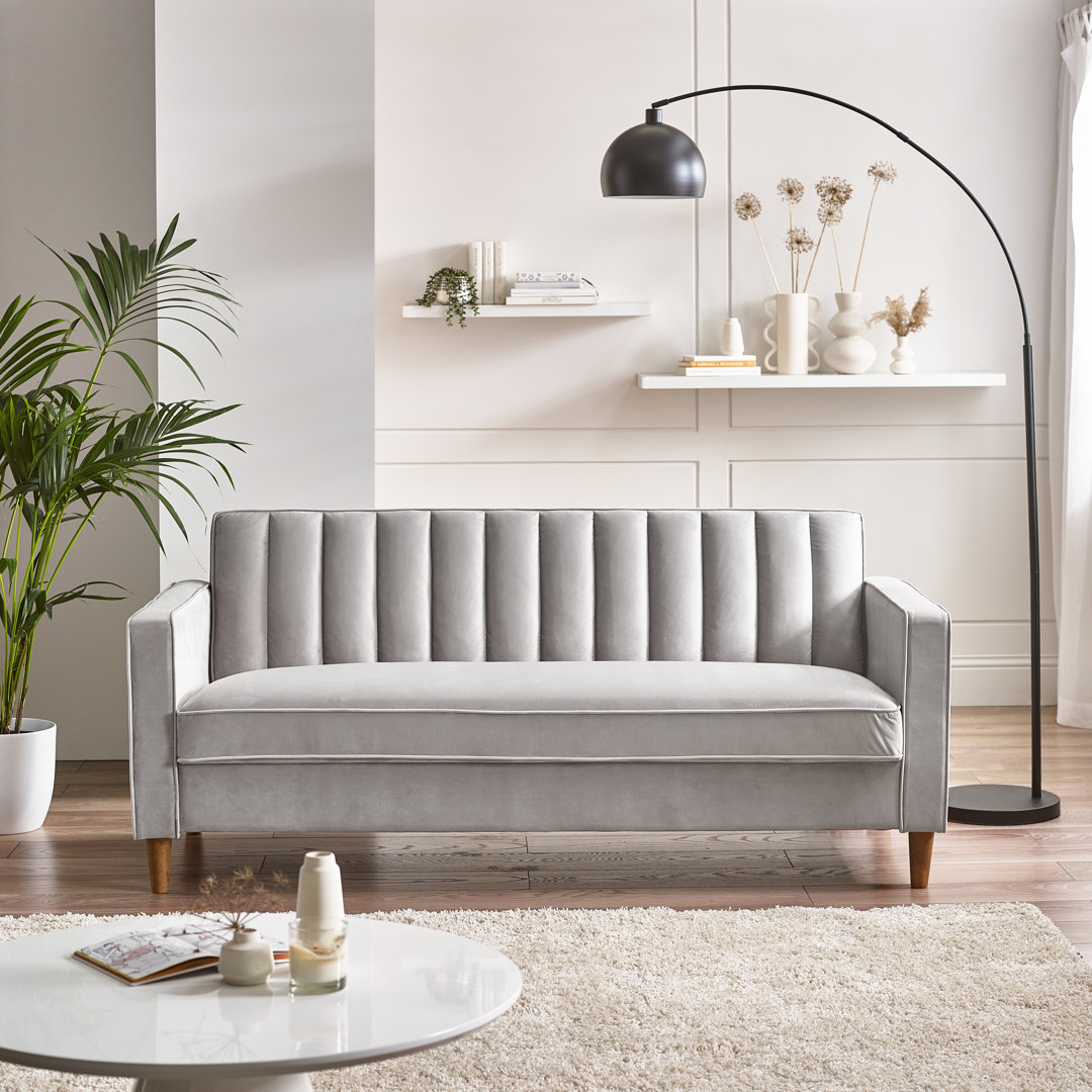 3-Sitzer Sofa Kit aus Samt