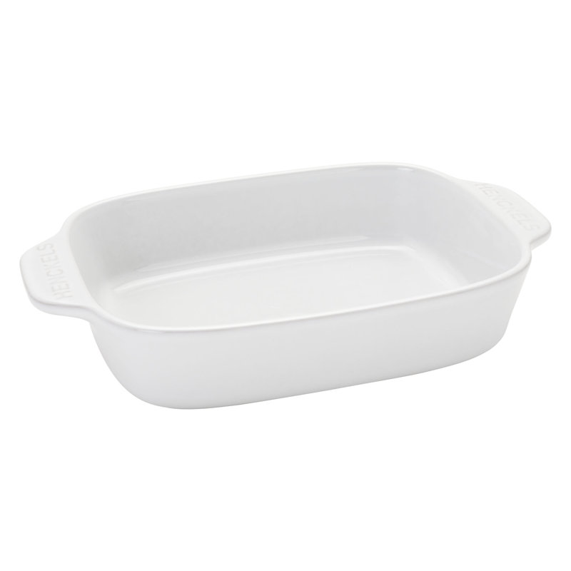 Henckels White Ceramic 8-Piece Bakeware and Serving Set