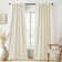 Goffredo 100% Blackout Natural Linen Curtains for Bedroom  Double Layer Drape Farmhouse Thermal Insulated Rod Pocket Back Tab Full Light Blocking 2 Panels for Living Room Nursery