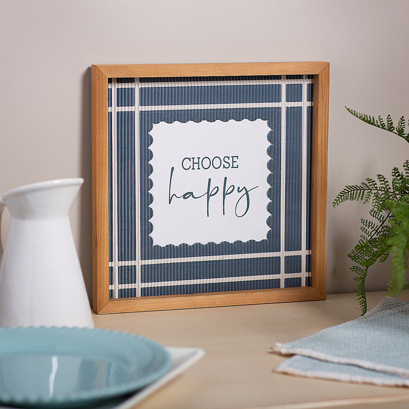 Décoration murale de table Positactive Simple Select Happy