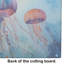 Jellyfish Glass Cutting Board Large