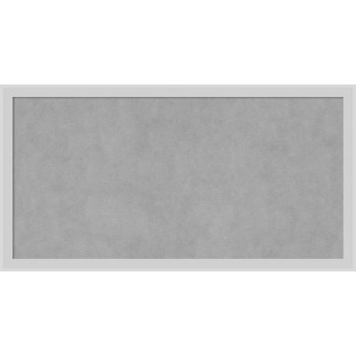 Incline Silver Framed Magnetic Board - Magnet Board, Organization Board
