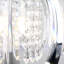 18cm H Plastic Novelty Pendant Shade ( Clip On ) in Clear